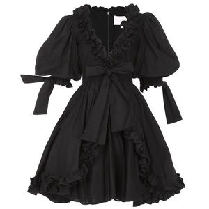 NWT! SELKIE MARIE DRESS IN CAVIAR BLACK - SIZE XXL